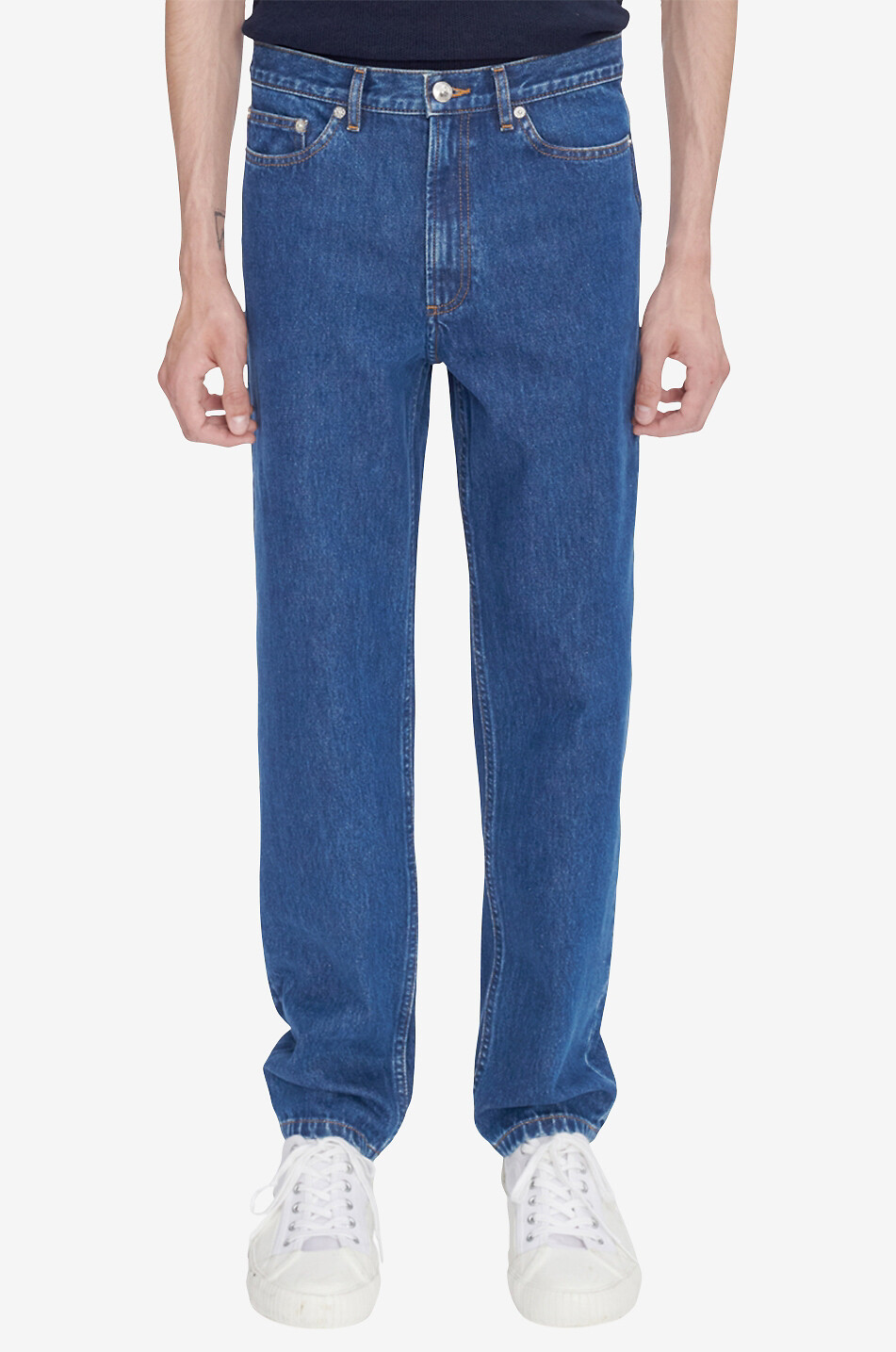 A.P.C. Jeans mit geradem Bein im 90er-Look Martin Herren DUNKELBLAU 2