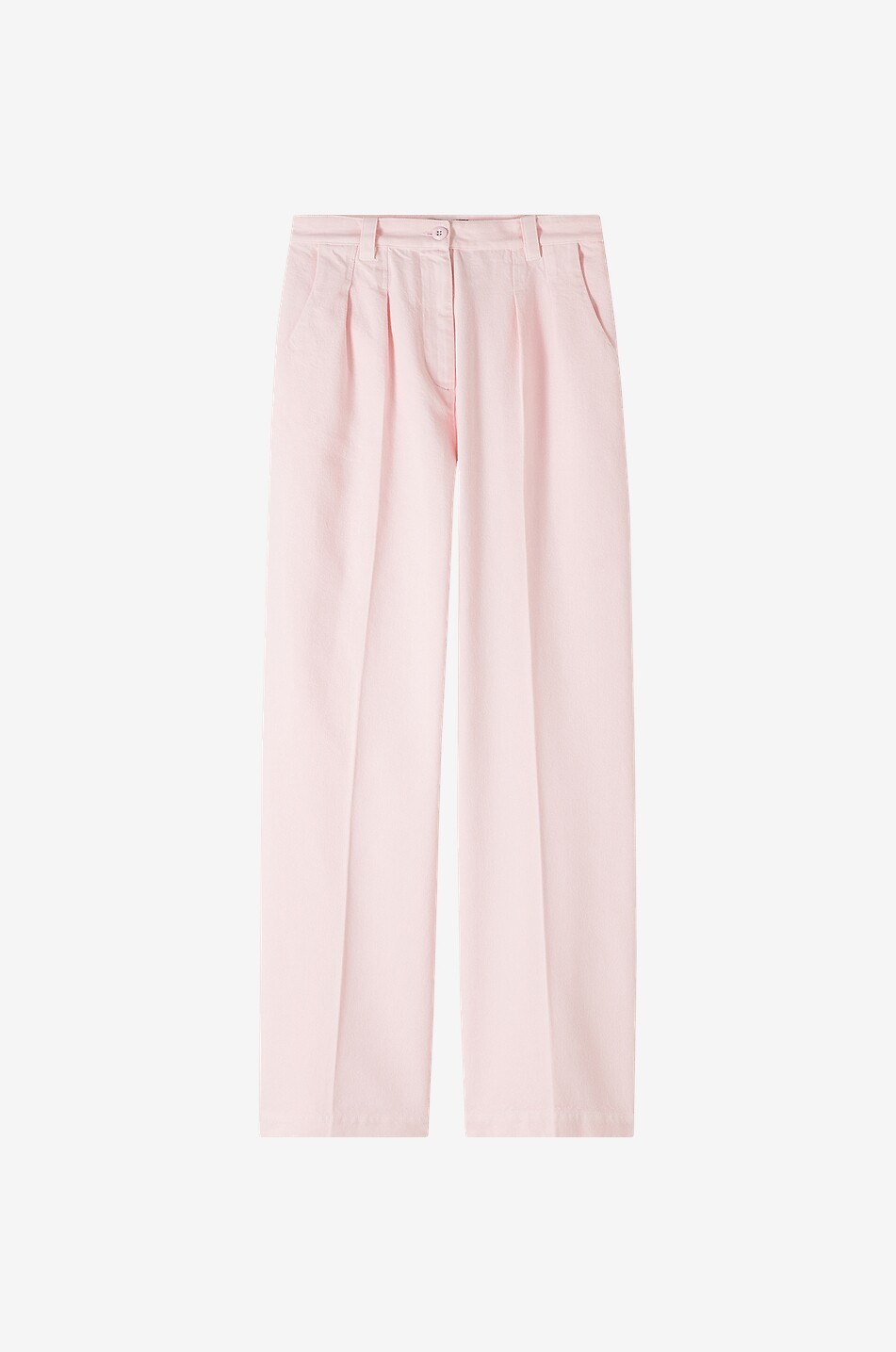 Hose aus Denim mit weitem BeinTressie