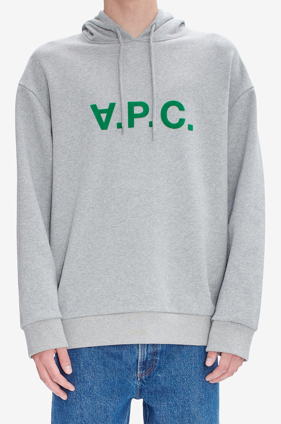 A.P.C. Sweatshirt mit Kapuze aus Biobaumwolle Milo Herren GRAU 4