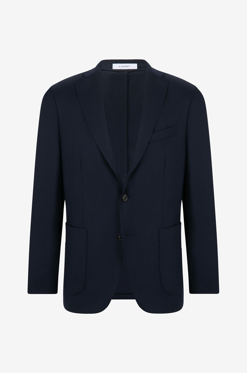 K.Jacket single-breasted wool blazer