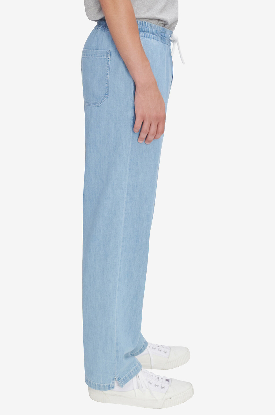 Vincent lightweight denim jogger trousers