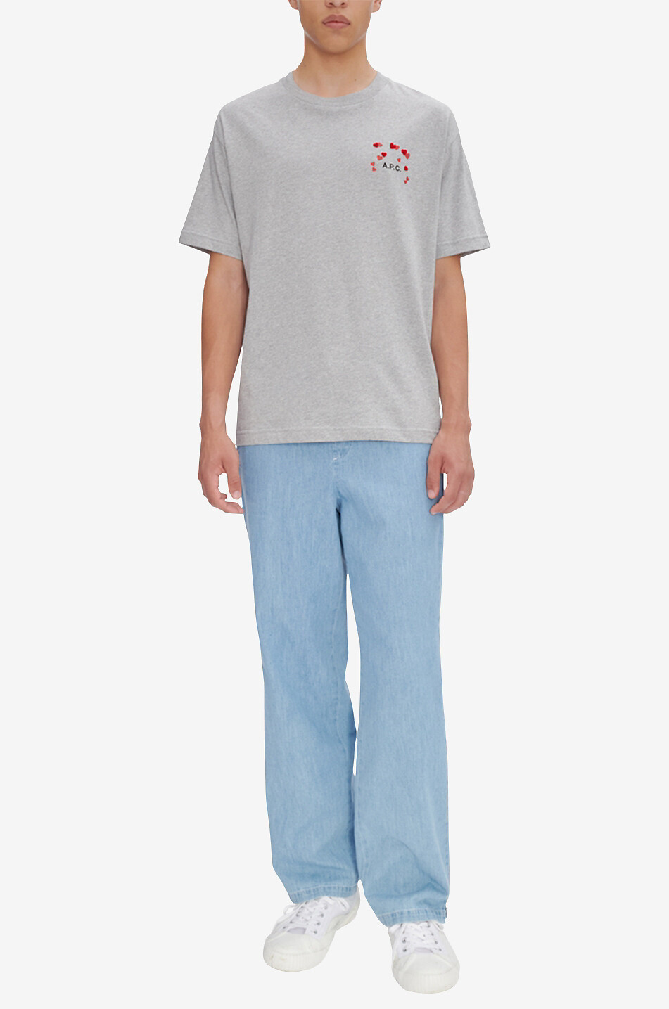 Vincent lightweight denim jogger trousers