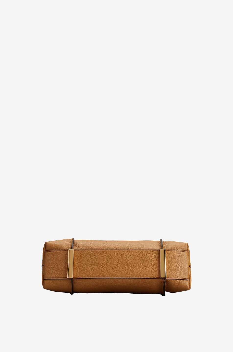 TOD'S Sac hobo en cuir grainé T Timeless Small Femme MARRON 3