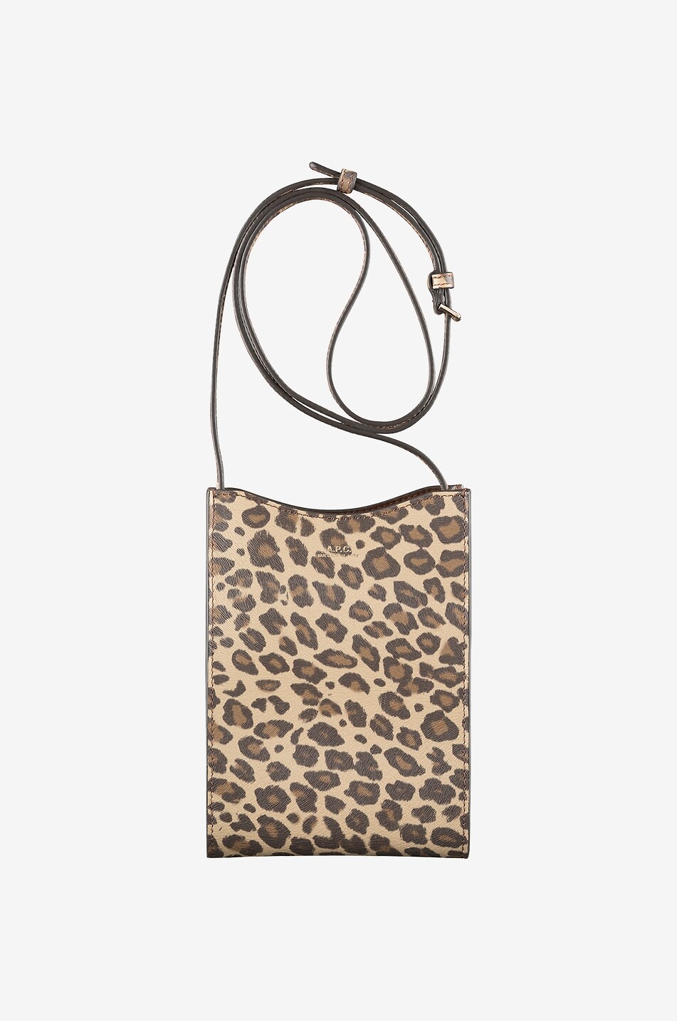 A.P.C. Jamie Neck Pouch leather smartphone case with strap Women MULTI COLOURED 1