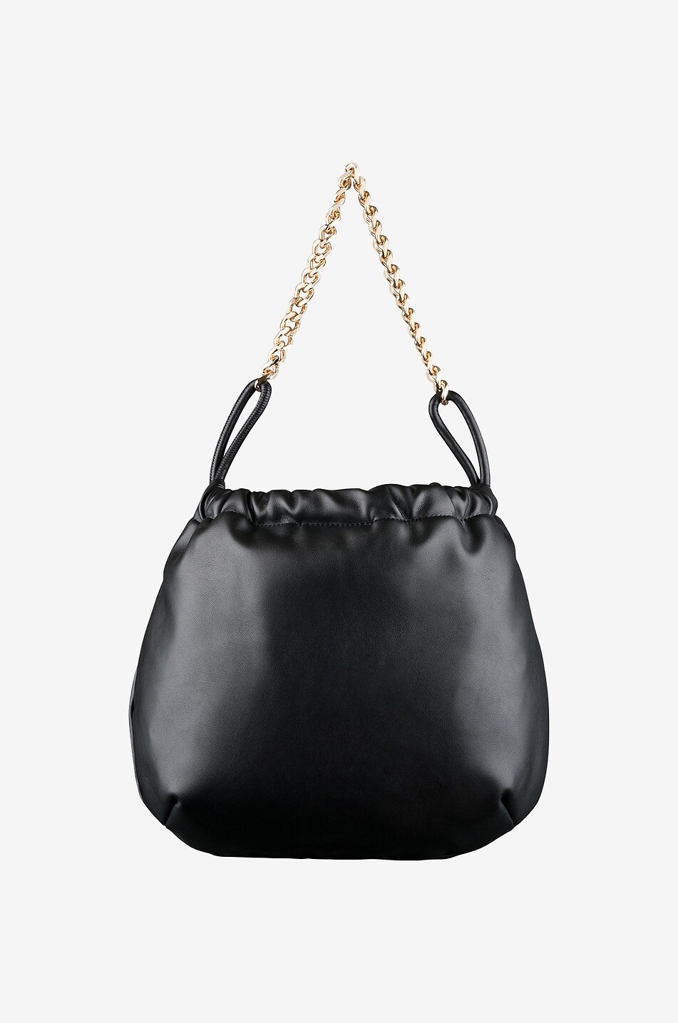 A.P.C. Sac hobo en cuir synthétique à bandoulière chaîne Ninon Femme NOIR 4