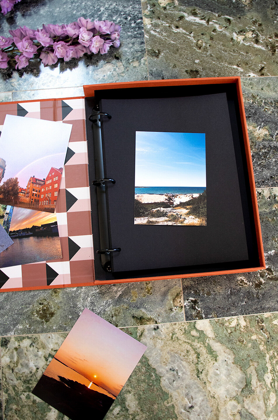 PRINTWORKS Life in Pictures photo album Home ORANGE 3