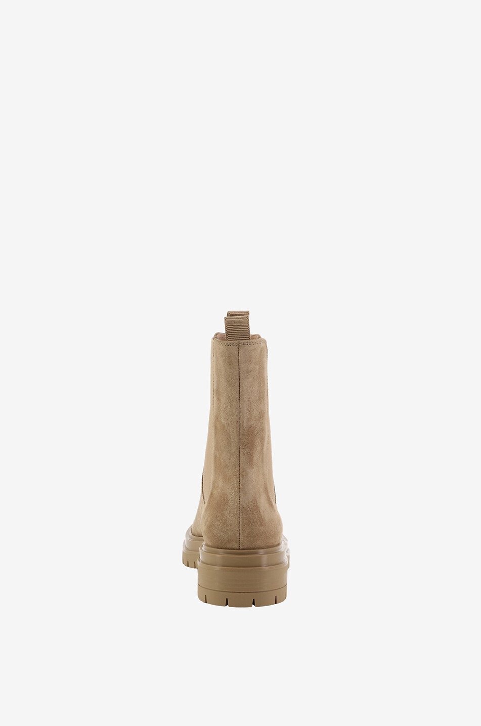 GIANVITO ROSSI Bottines chelsea en daim Chester Femme CAMEL 4