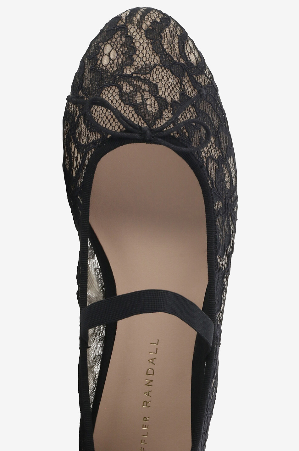 LOEFFLER RANDALL Ballerines en dentelle Leonie Femme NOIR 6