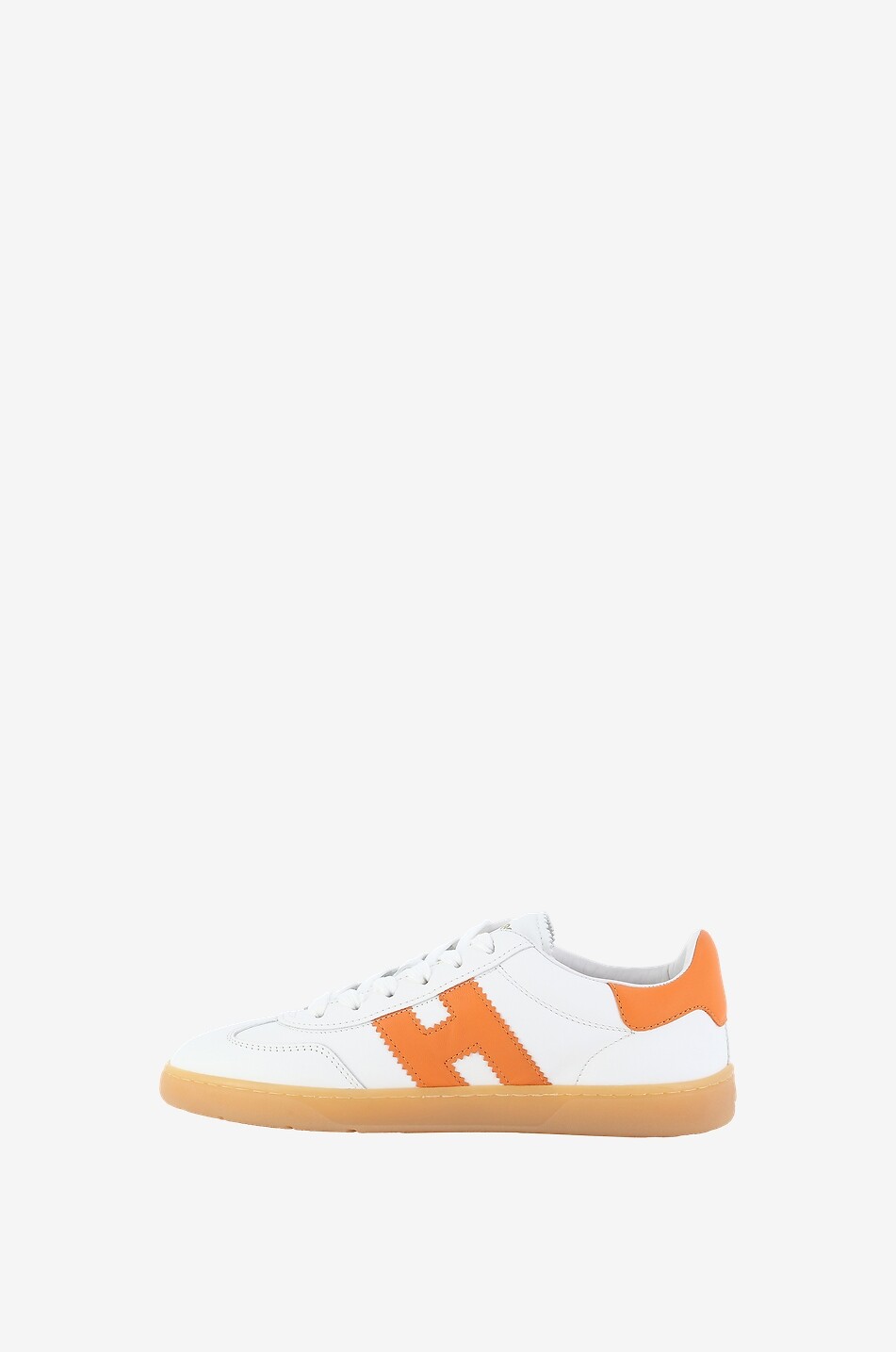 HOGAN Baskets basses à lacets en cuir Hogan Cool Femme BLANC 4