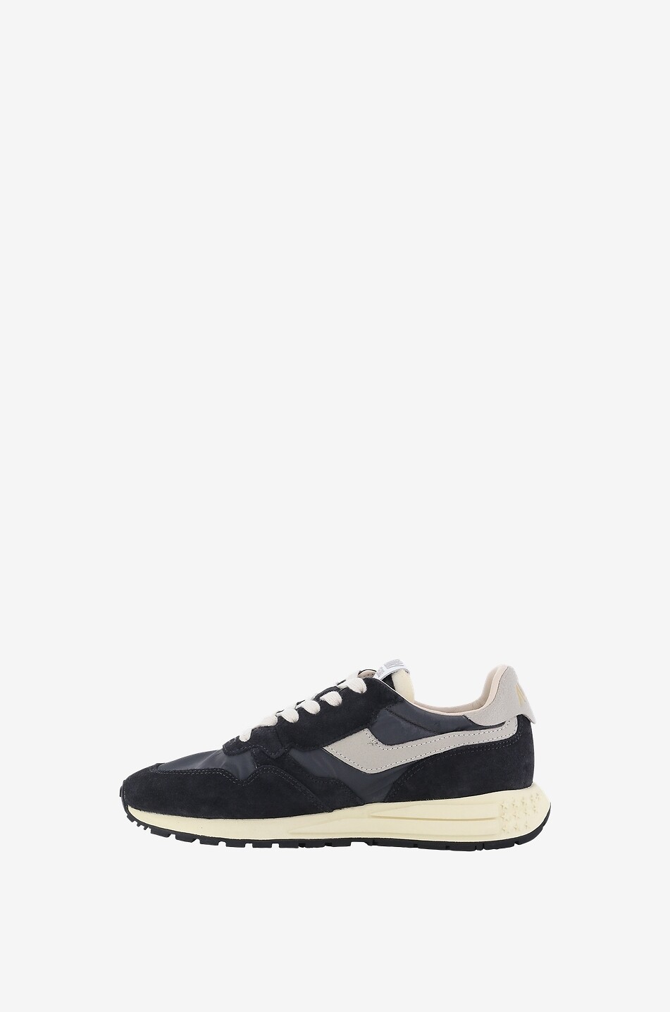 AUTRY Niedrige Materialmix-Schnürsneakers Reelwind Damen SCHWARZ 3