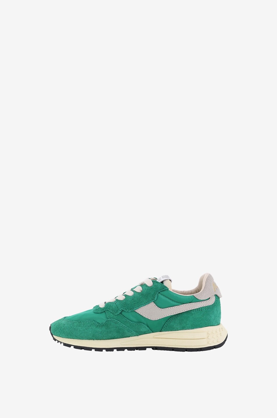 AUTRY Reelwind low-top multi-material lace-up sneakers Women GREEN 3