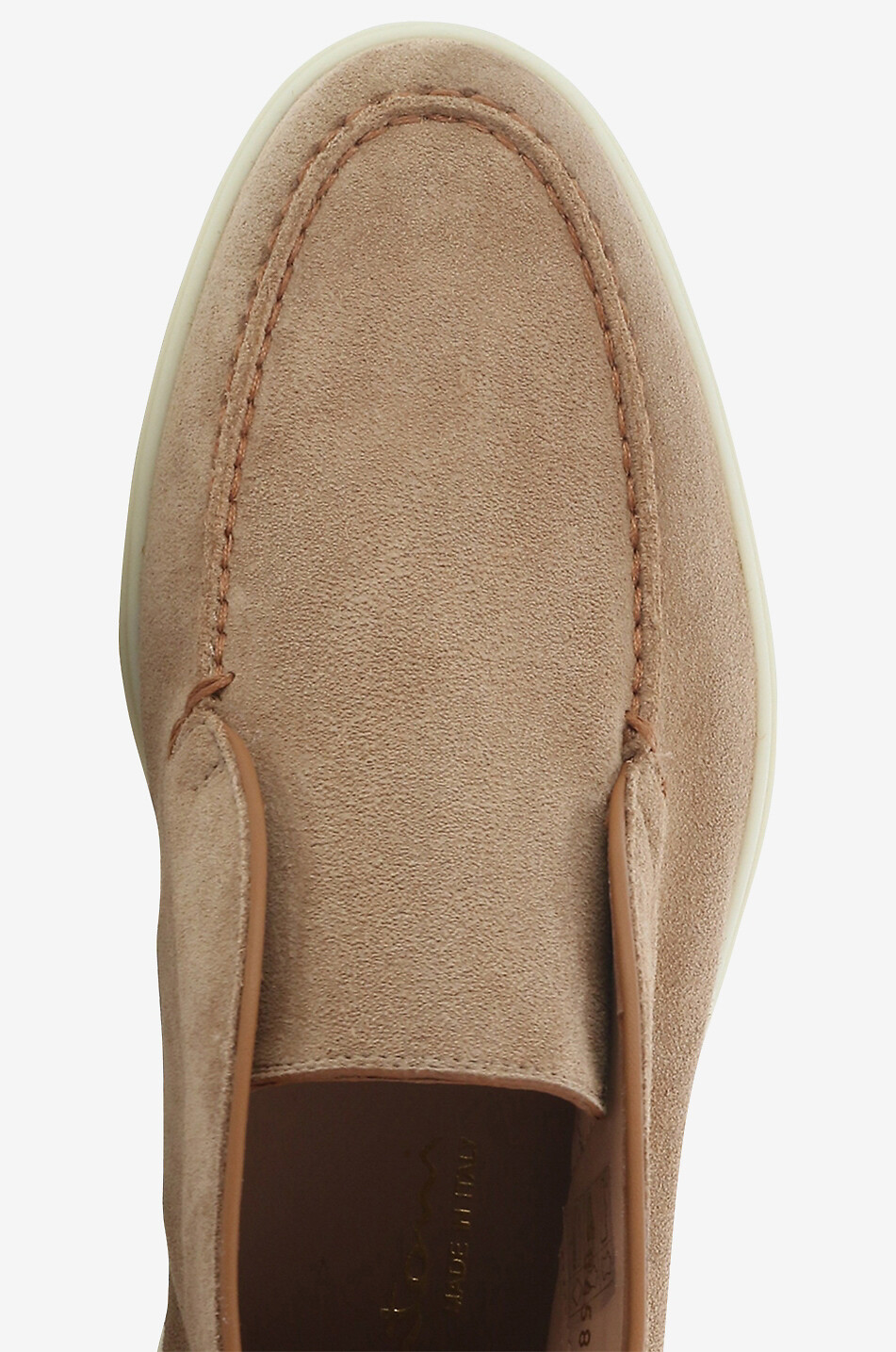 SANTONI Loafer spirit suede ankle boots Women MEDIUM BROWN 5