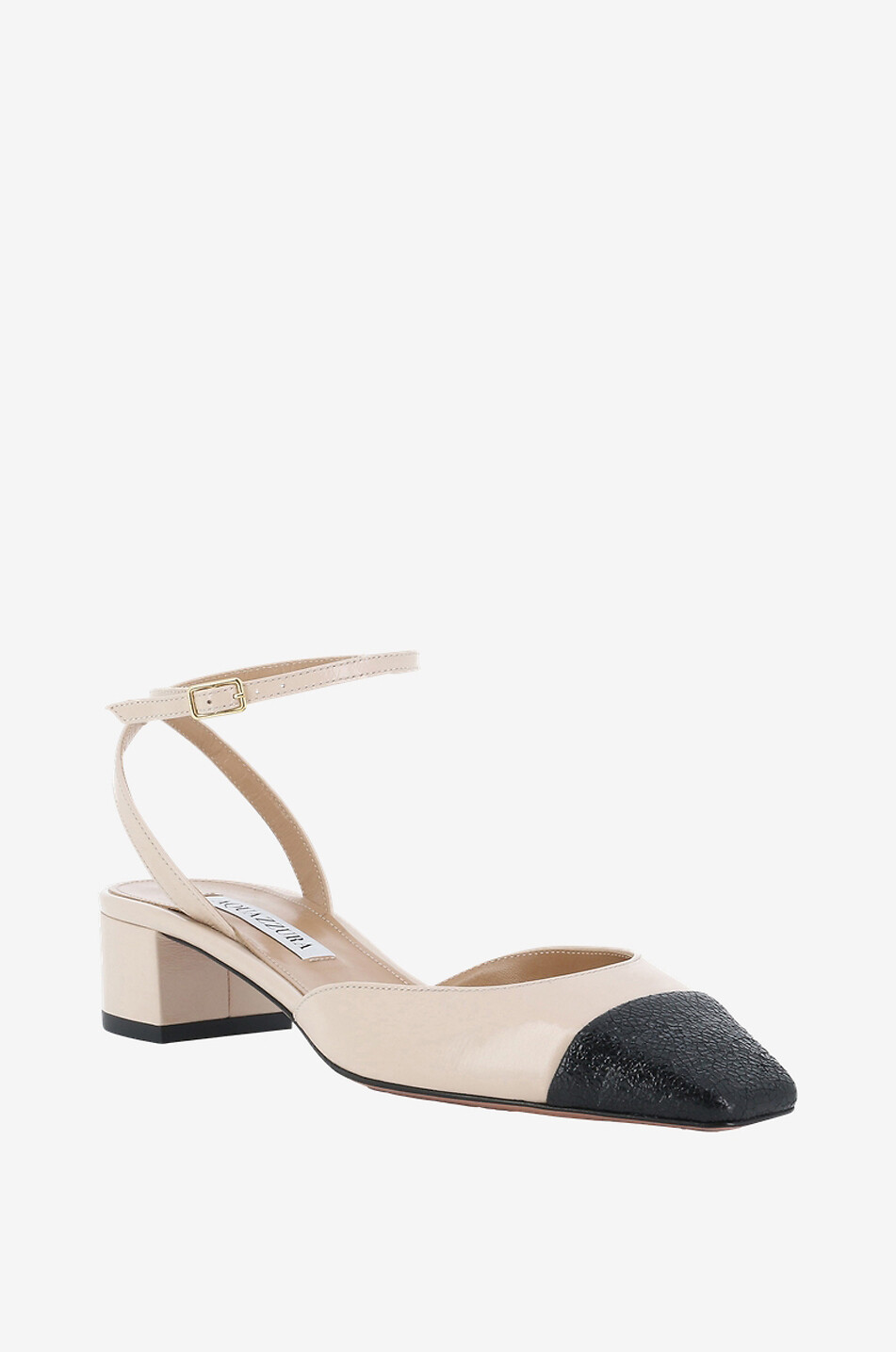 Riemchenpumps mit quadratischer Kappe French Flirt 35