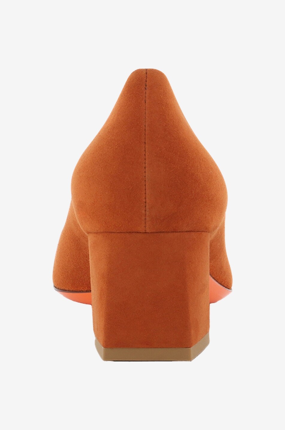 Buckle adorned suede kitten-heel pumps 55