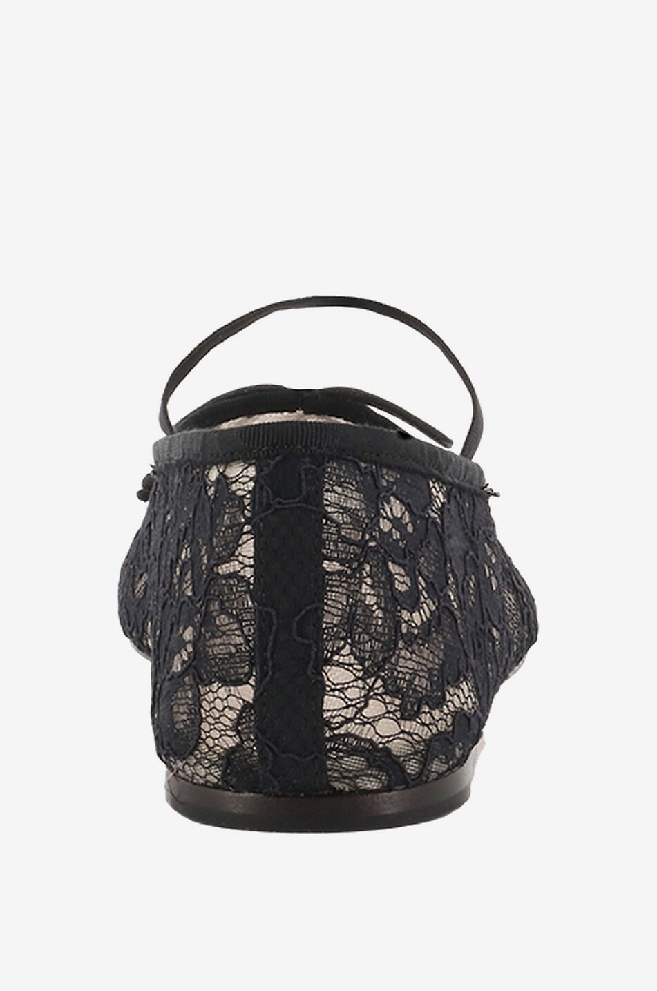 LOEFFLER RANDALL Ballerines en dentelle Leonie Femme NOIR 5