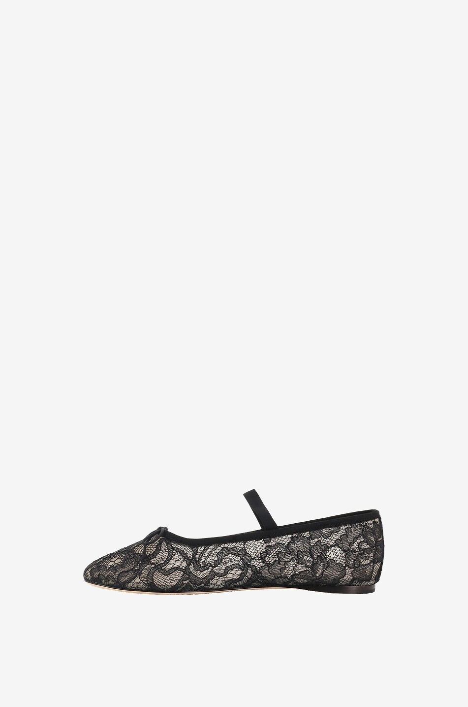 LOEFFLER RANDALL Ballerines en dentelle Leonie Femme NOIR 4