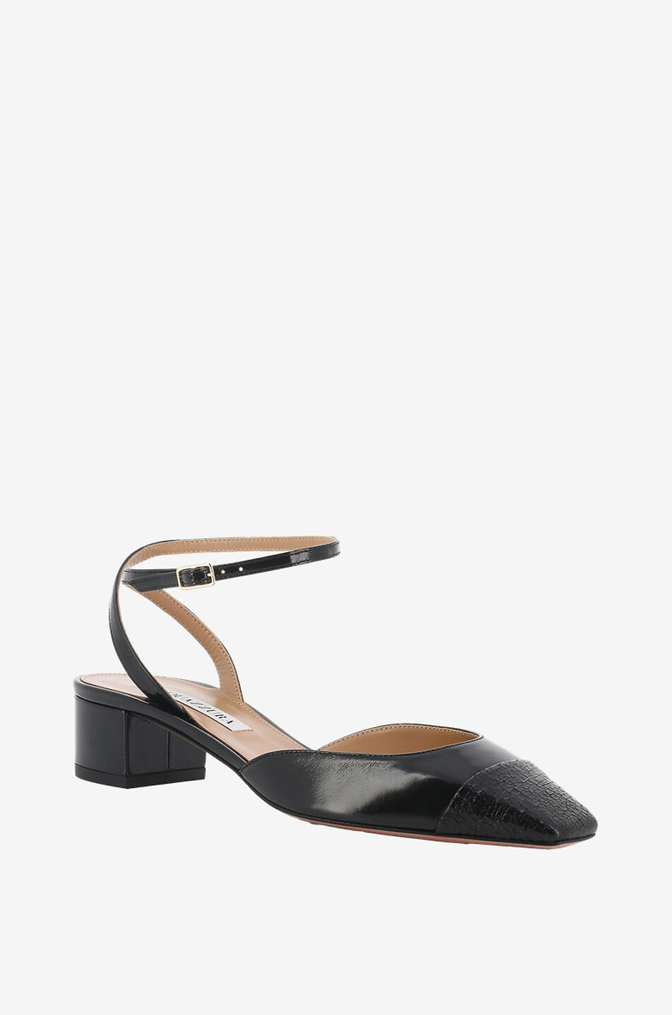 Riemchenpumps mit quadratischer Kappe French Flirt 35