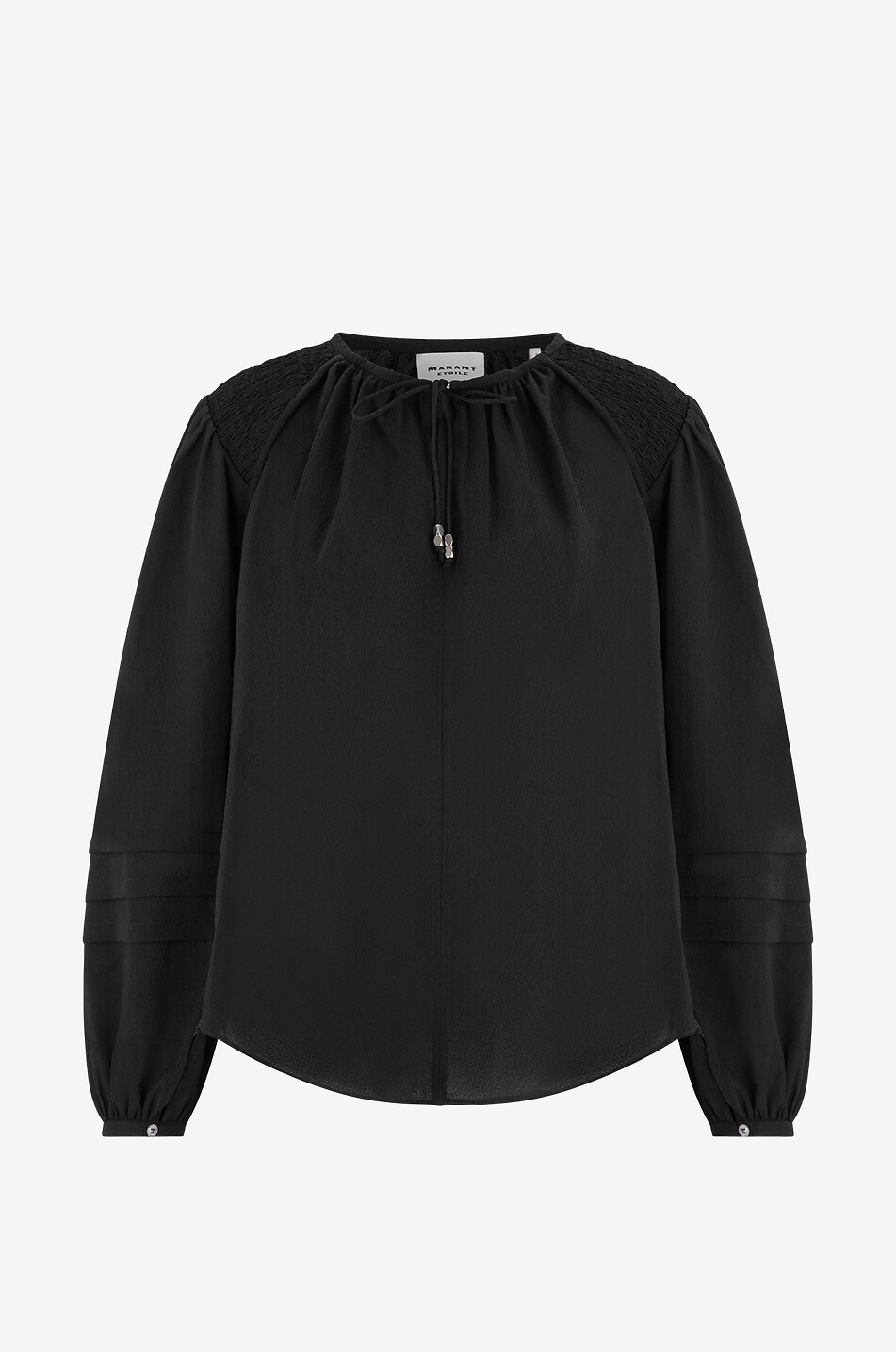 Blouse à manches longues bouffantes Lamaya