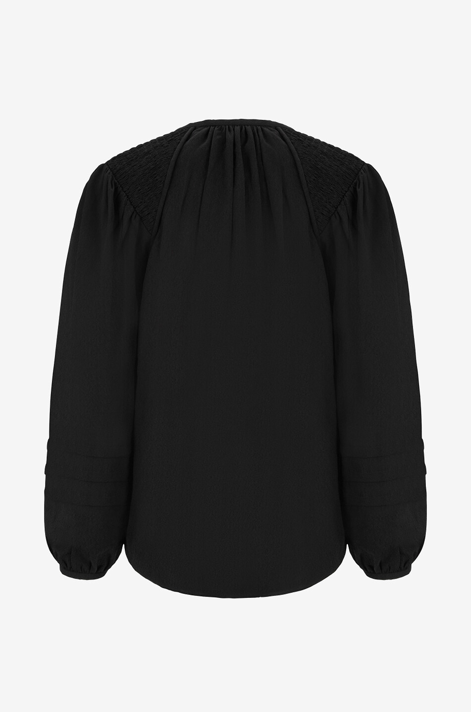 Blouse à manches longues bouffantes Lamaya