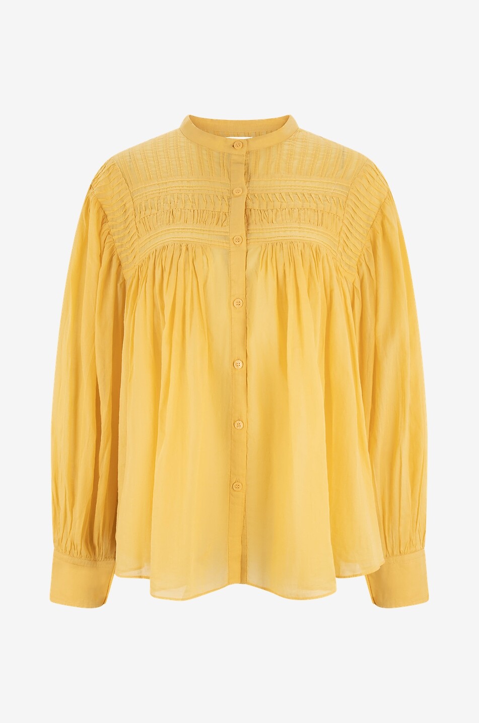 Blouse en voile de coton bio Plalia