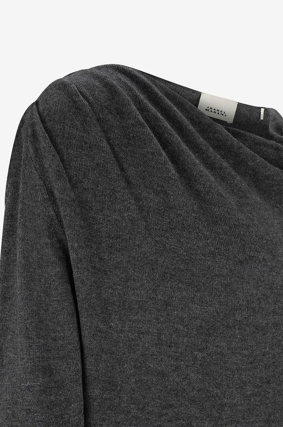 MARANT ETOILE Kristen jumper with coil neck Women DARK GREY 3