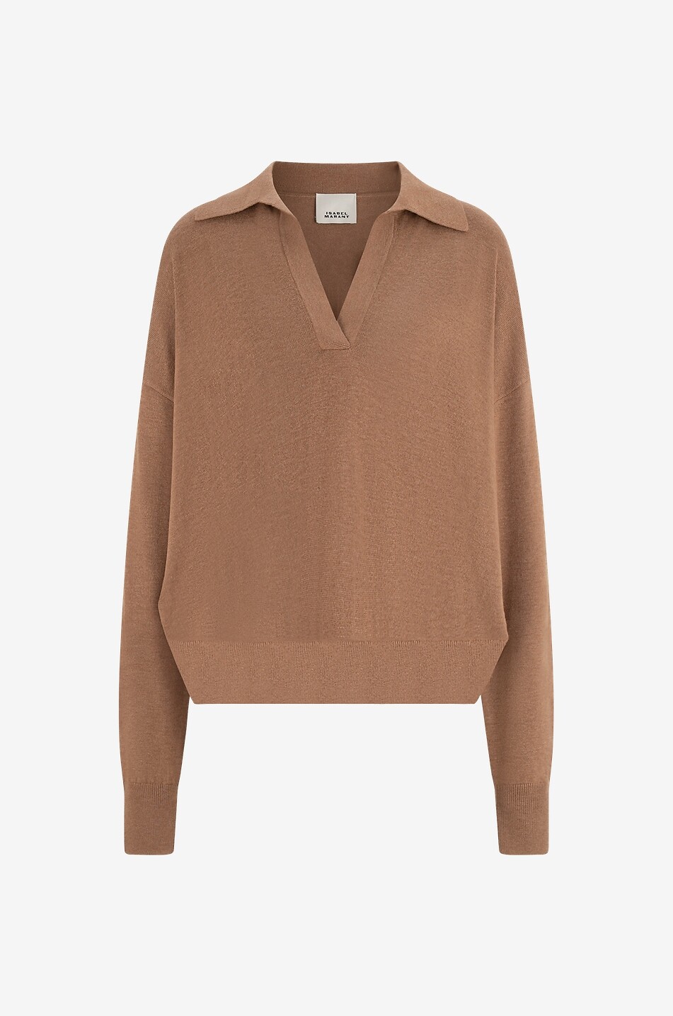 Polo-Pullover aus verantwortlicher Wolle Galix