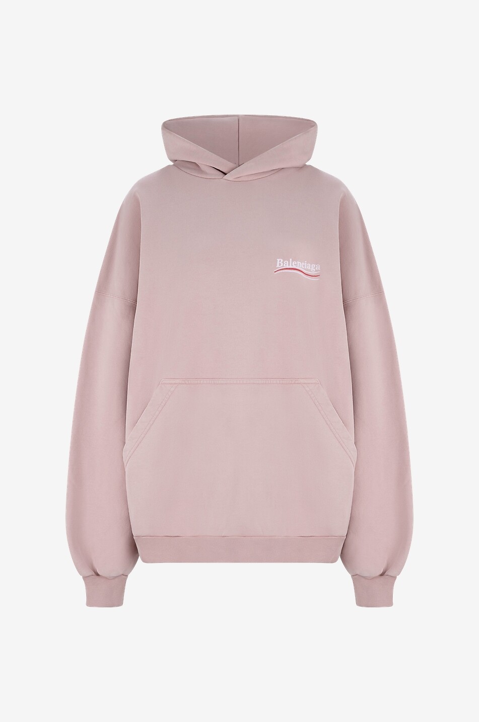 Sweat-shirt à capuche brodé Large Fit Campaign Logo