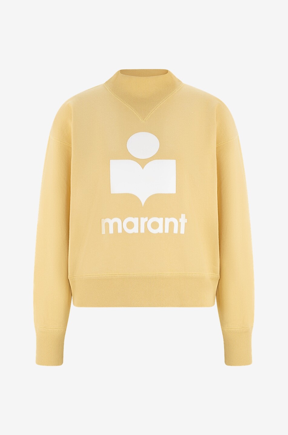 Sweatshirt mit Stehkragen und Logo Moby