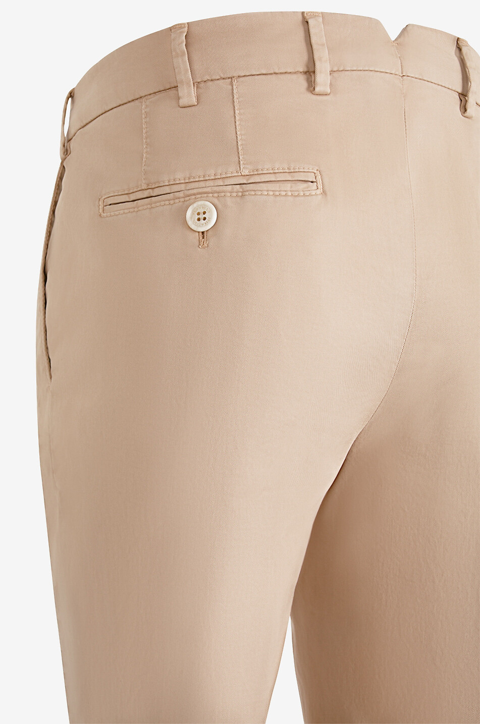 BRUNELLO CUCINELLI Pantalon chino slim en coton stretch Italian Fit Homme Beige moyen 6