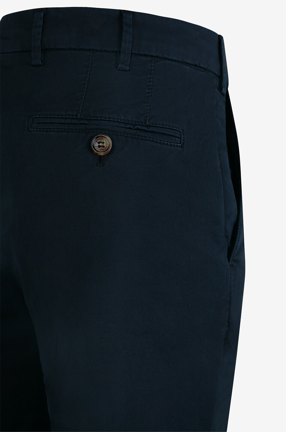 BRUNELLO CUCINELLI Italian Fit cotton-blend slim fit trousers Men BLUE 3