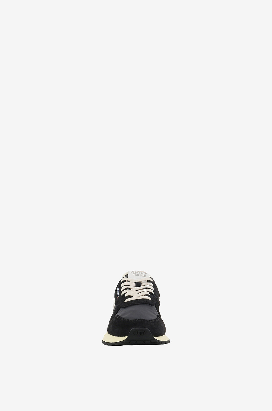 AUTRY Niedrige Materialmix-Schnürsneakers Reelwind Herren SCHWARZ 2