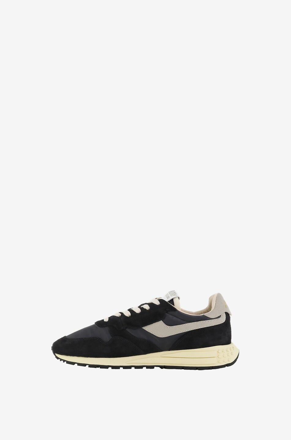 AUTRY Niedrige Materialmix-Schnürsneakers Reelwind Herren SCHWARZ 3