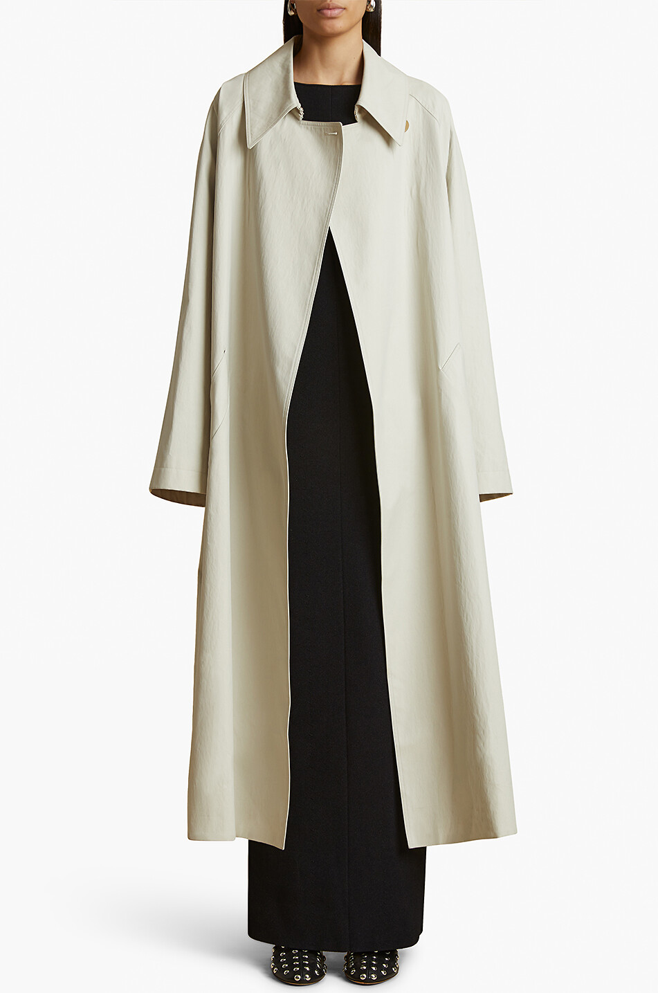 The Minnie twill trench coat