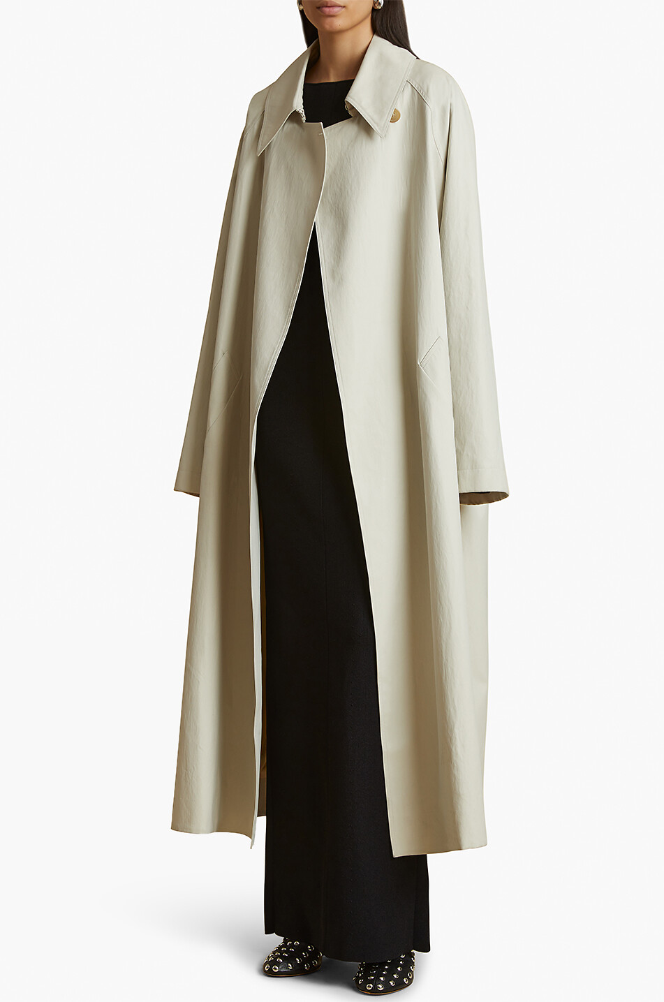 The Minnie twill trench coat