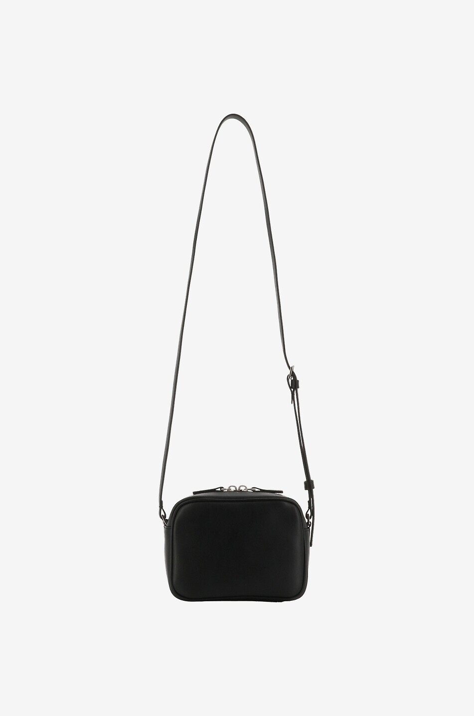 FABIANA FILIPPI Mini-Kameratasche aus Leder mit Perlen Damen SCHWARZ 3