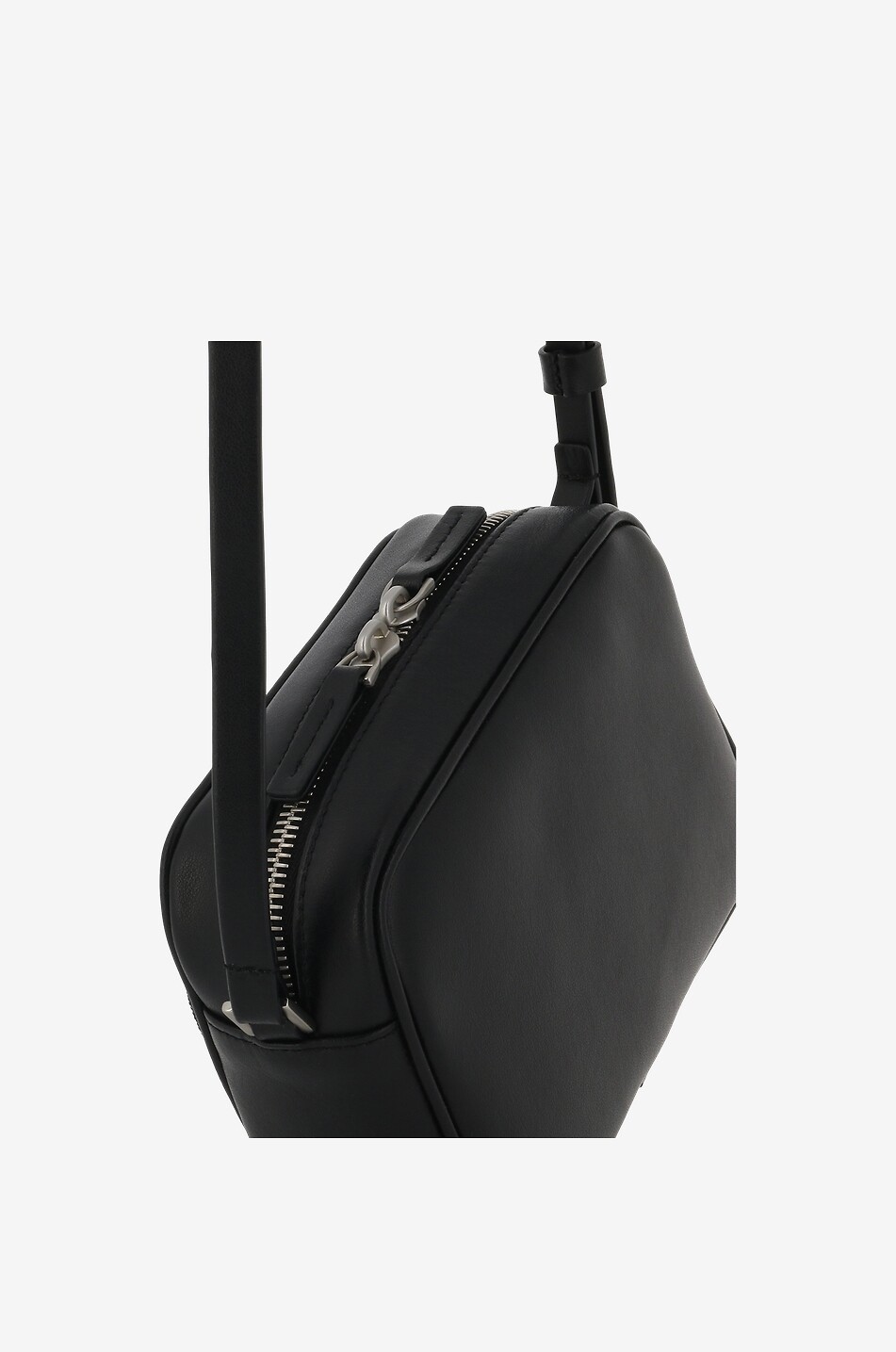 FABIANA FILIPPI Mini-Kameratasche aus Leder mit Perlen Damen SCHWARZ 5