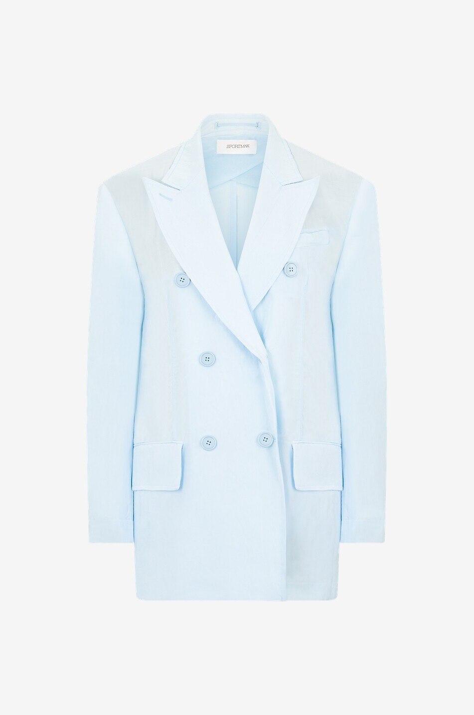 Zelig double-breasted fluid oversize blazer