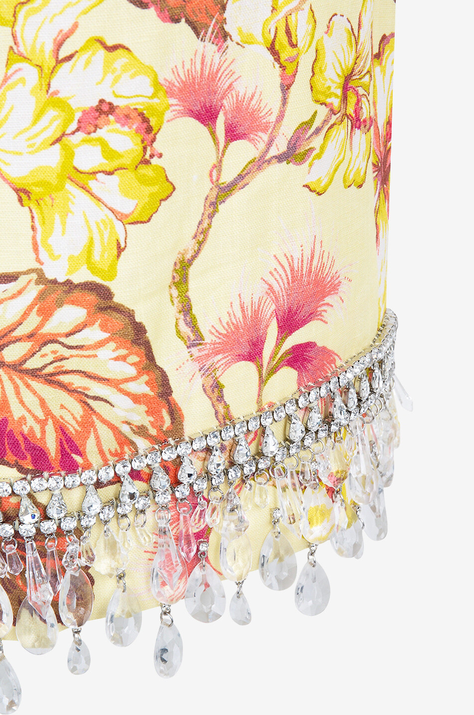 Jupe crayon en lin fleuri Matchmaker Diamante