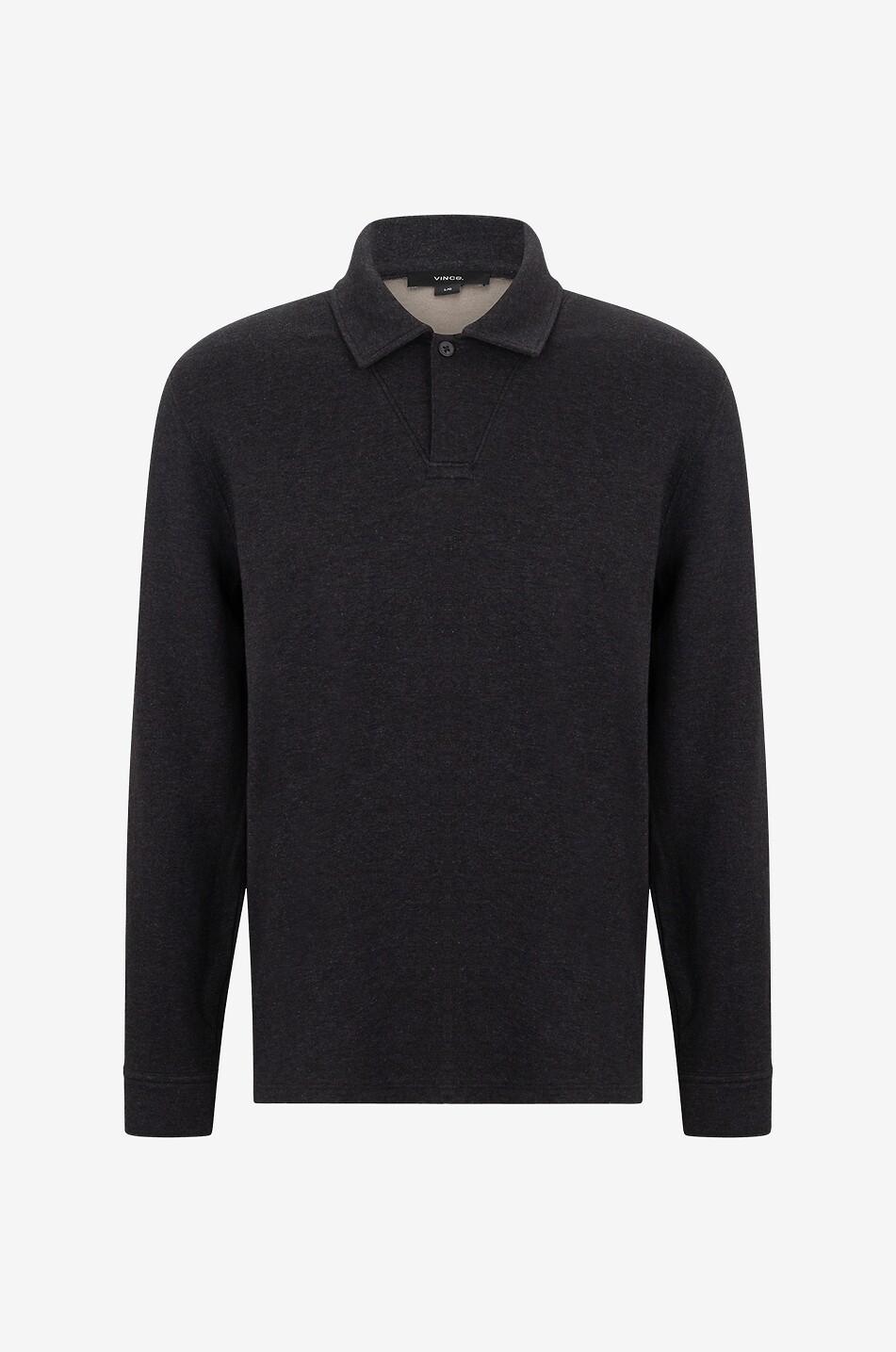 Polo à manches longues en coton