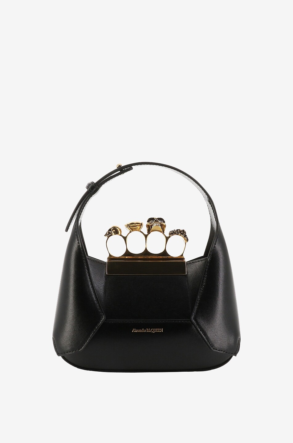 Lederhandtasche The Jewelled Hobo Mini