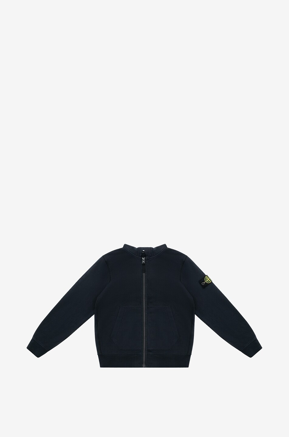 60740 full-zip hooded boy's sweatshirt