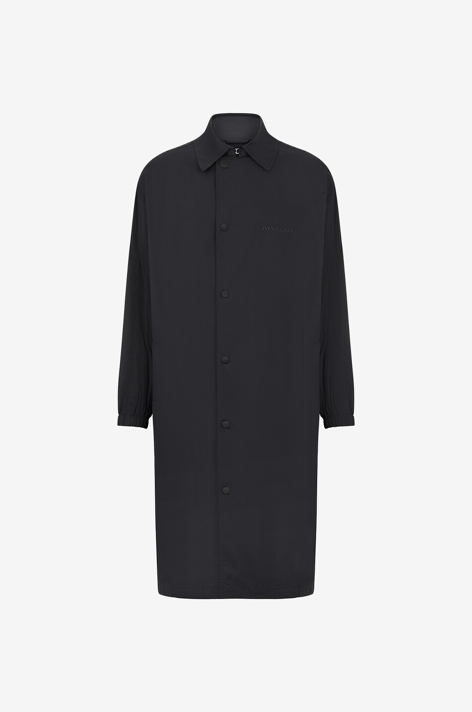 ISABEL MARANT Oversize-Regenmantel Balthazar Herren SCHWARZ 1