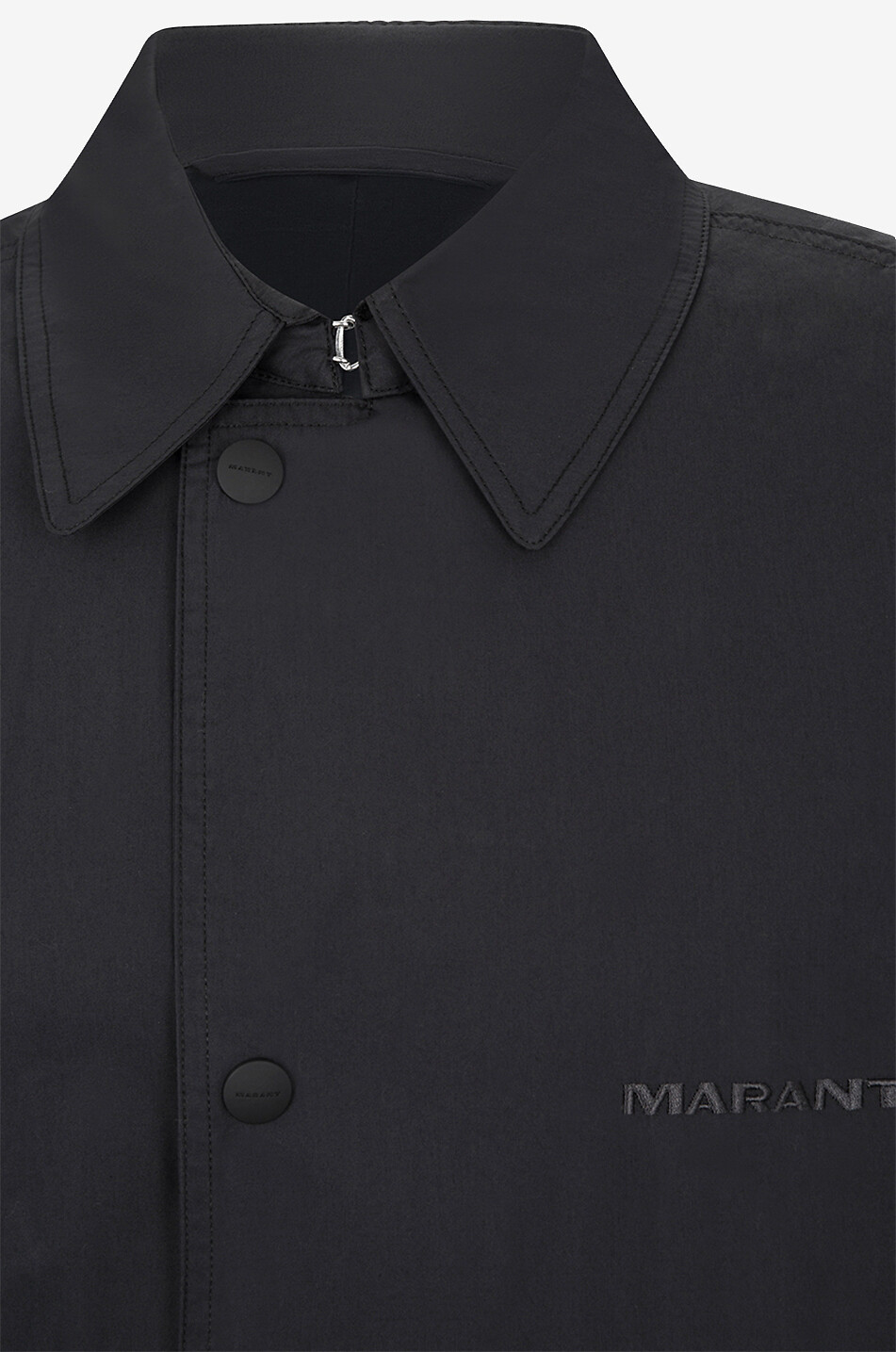 ISABEL MARANT Oversize-Regenmantel Balthazar Herren SCHWARZ 3