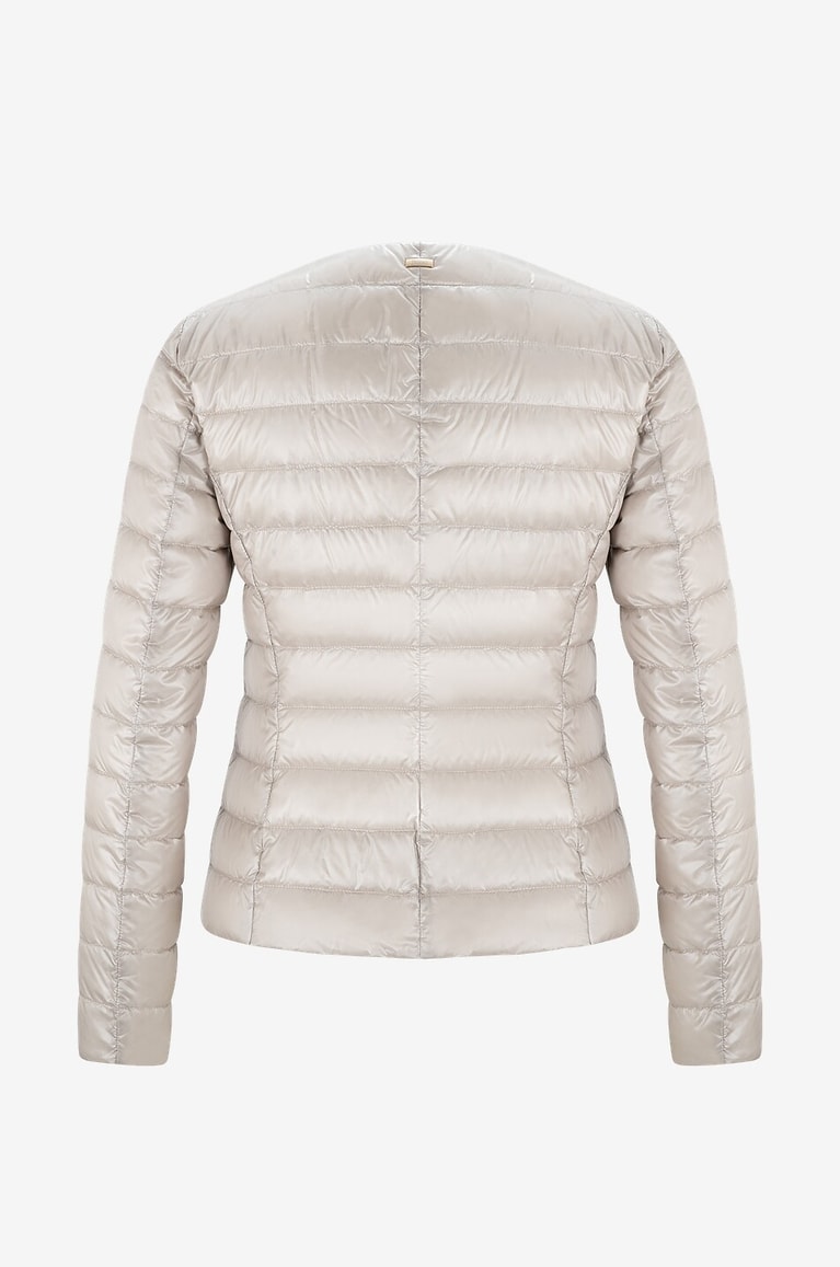 HERNO Kurze Daunenjacke Damen CREMEFARBEN 2