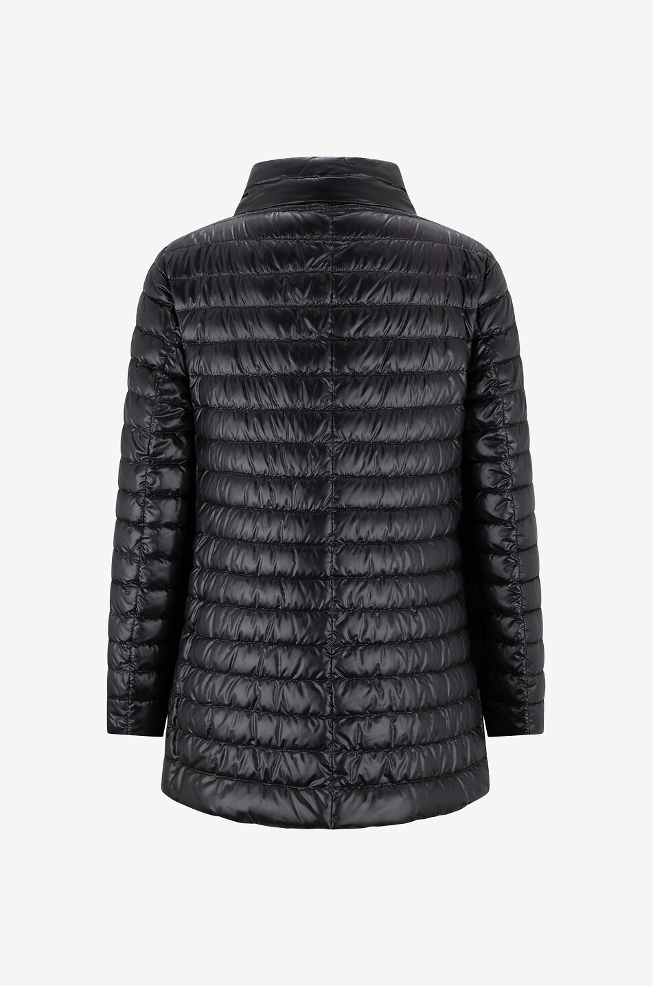 HERNO Doudoune réversible forme trapèze Ultralight Femme GRIS CLAIR 2