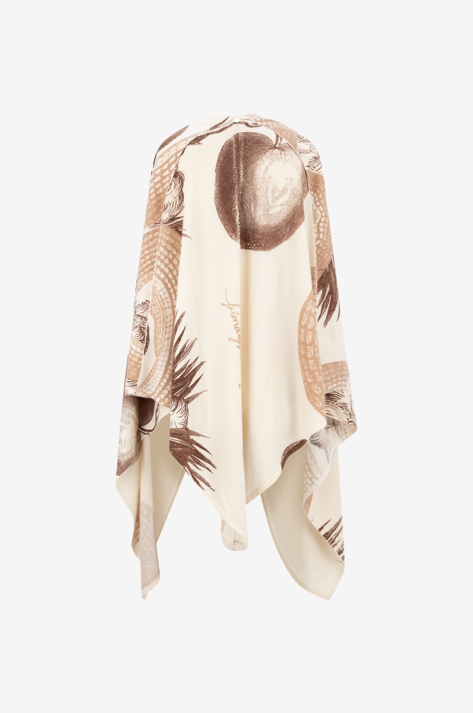 FRIENDLY HUNTING Garden Eden cashmere shawl Women BROWN 2