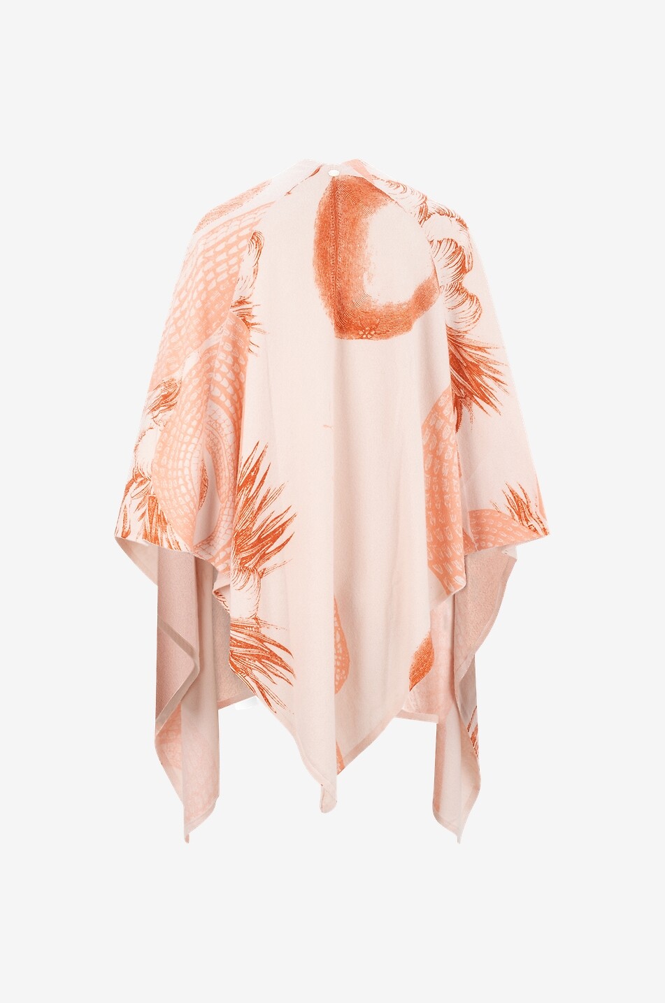 FRIENDLY HUNTING Garden Eden cashmere shawl Women LIGHT ORANGE 2
