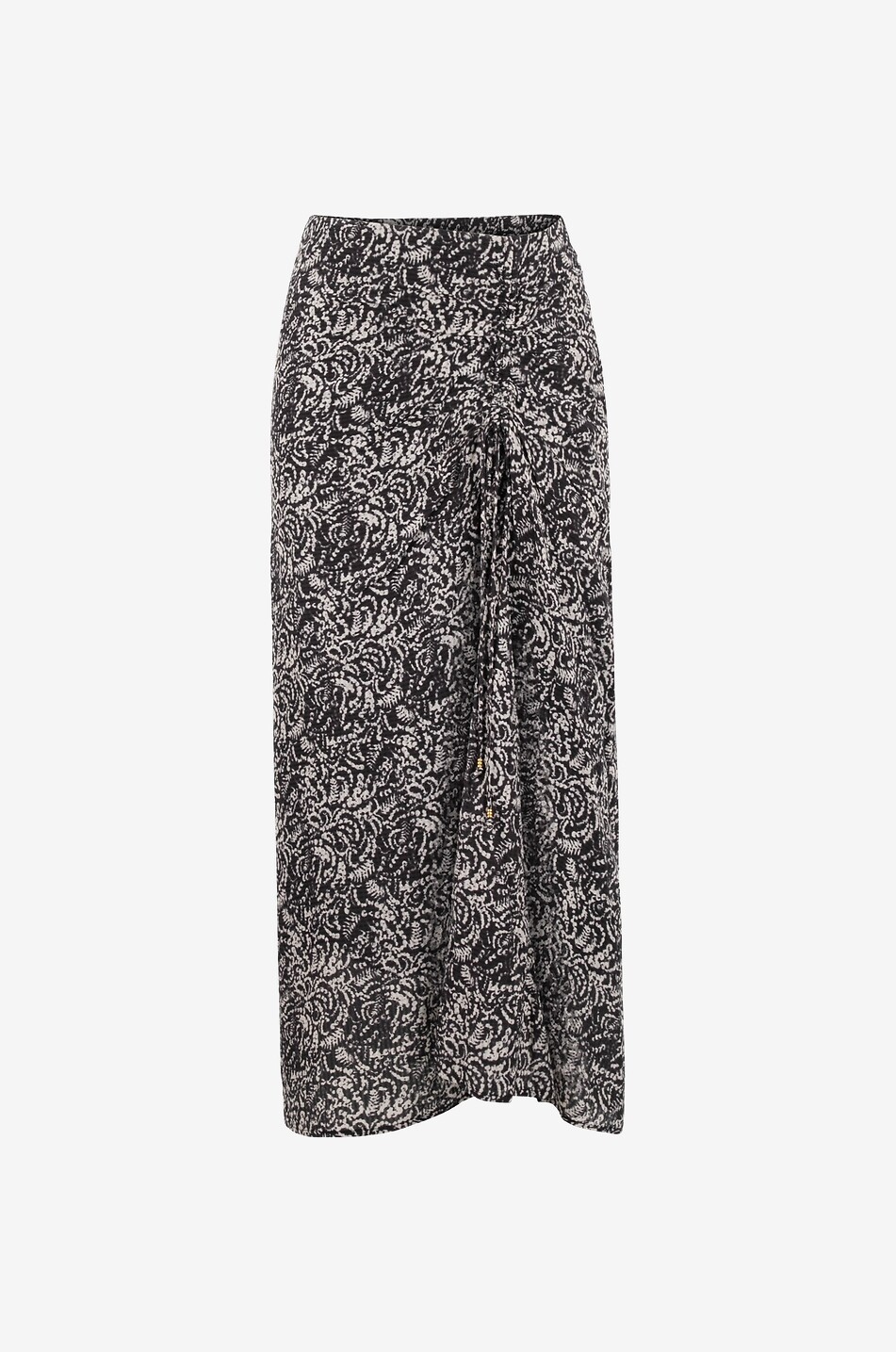 Calyp printed fluid midi skirt