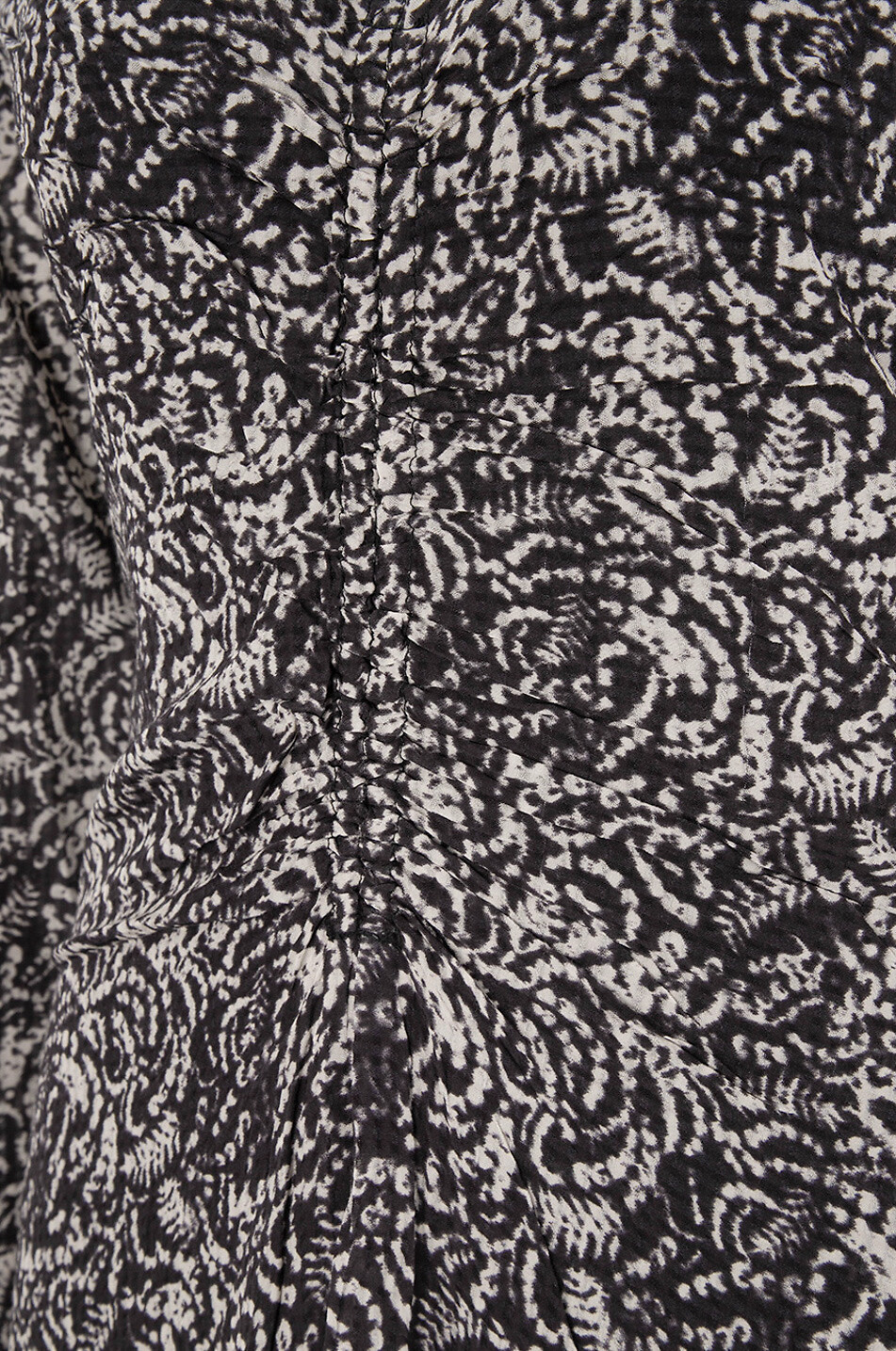 Asymmetrisches Midikleid mit Print Riba