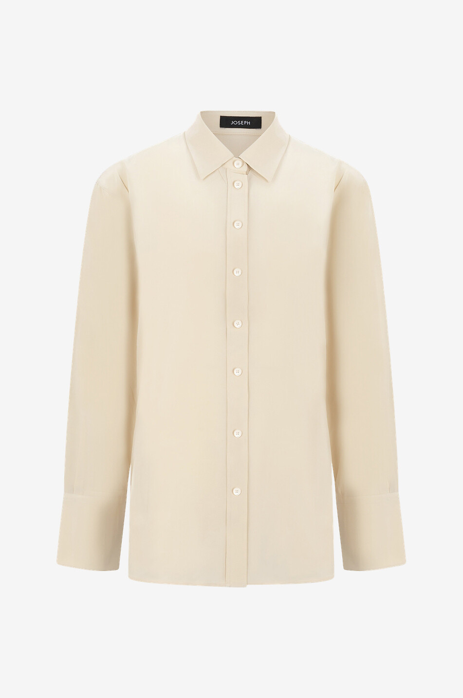 Chemise à manches longues en soie Joe